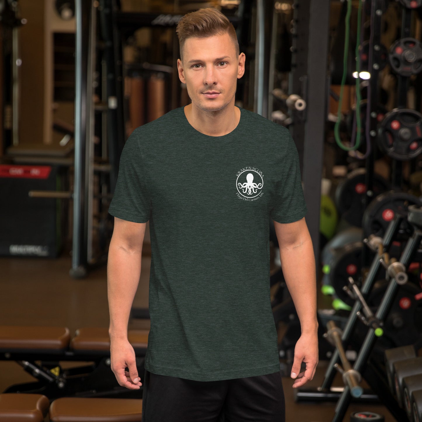Men's "Never Give Up" t-shirt