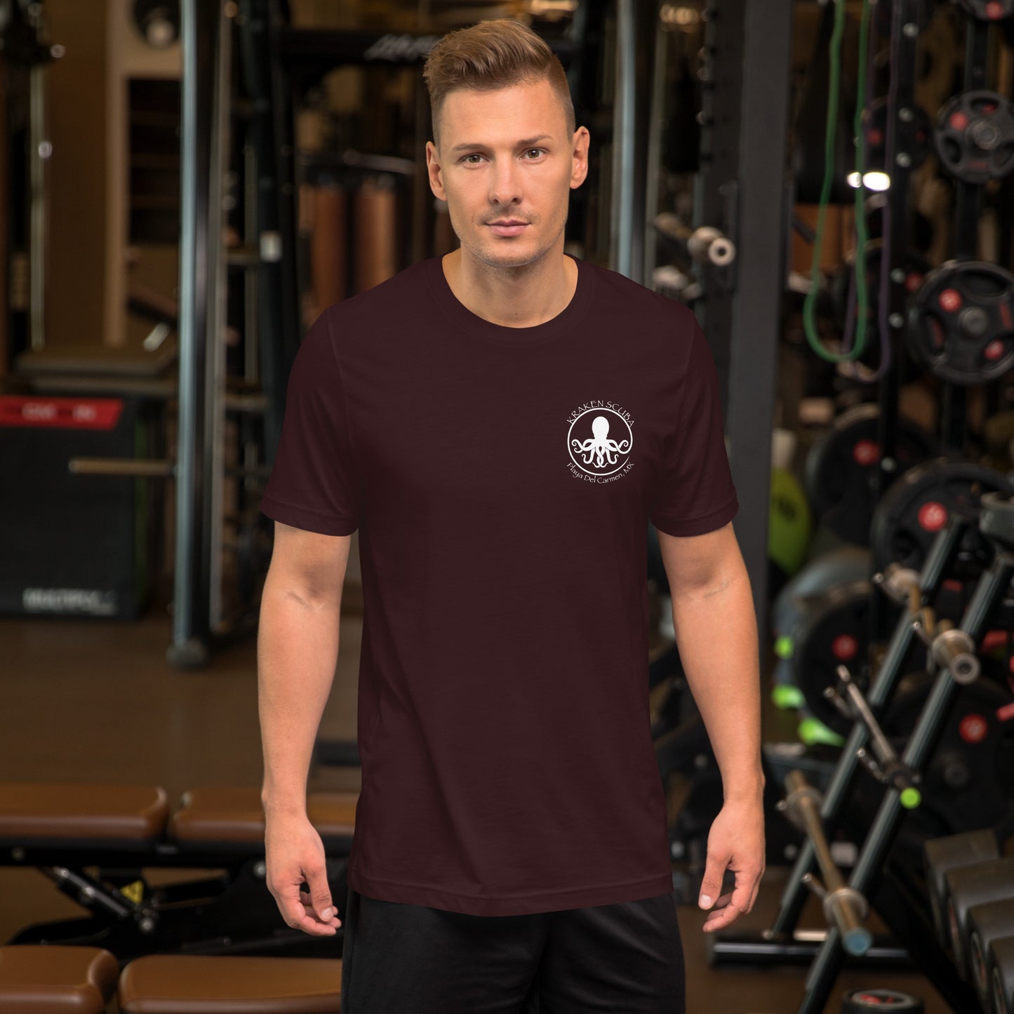 Men's "Never Give Up" t-shirt