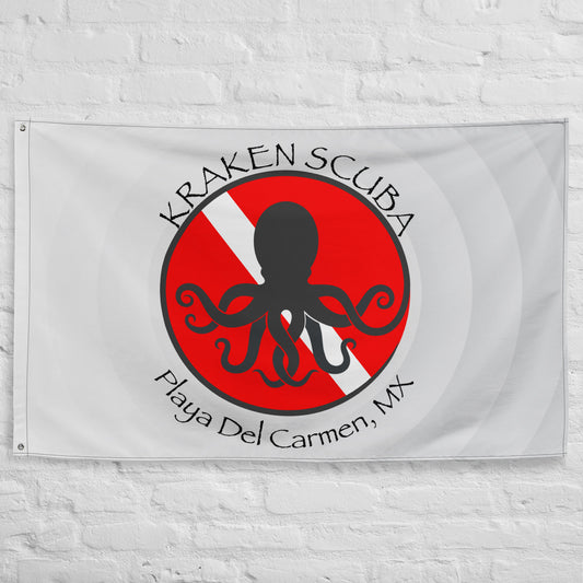 Kraken Scuba Flag