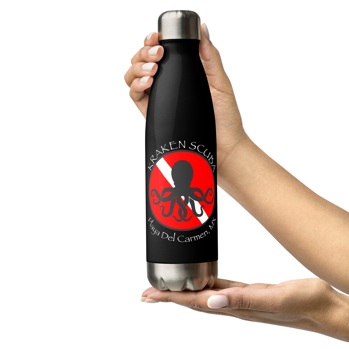 Stainless steel water bottle