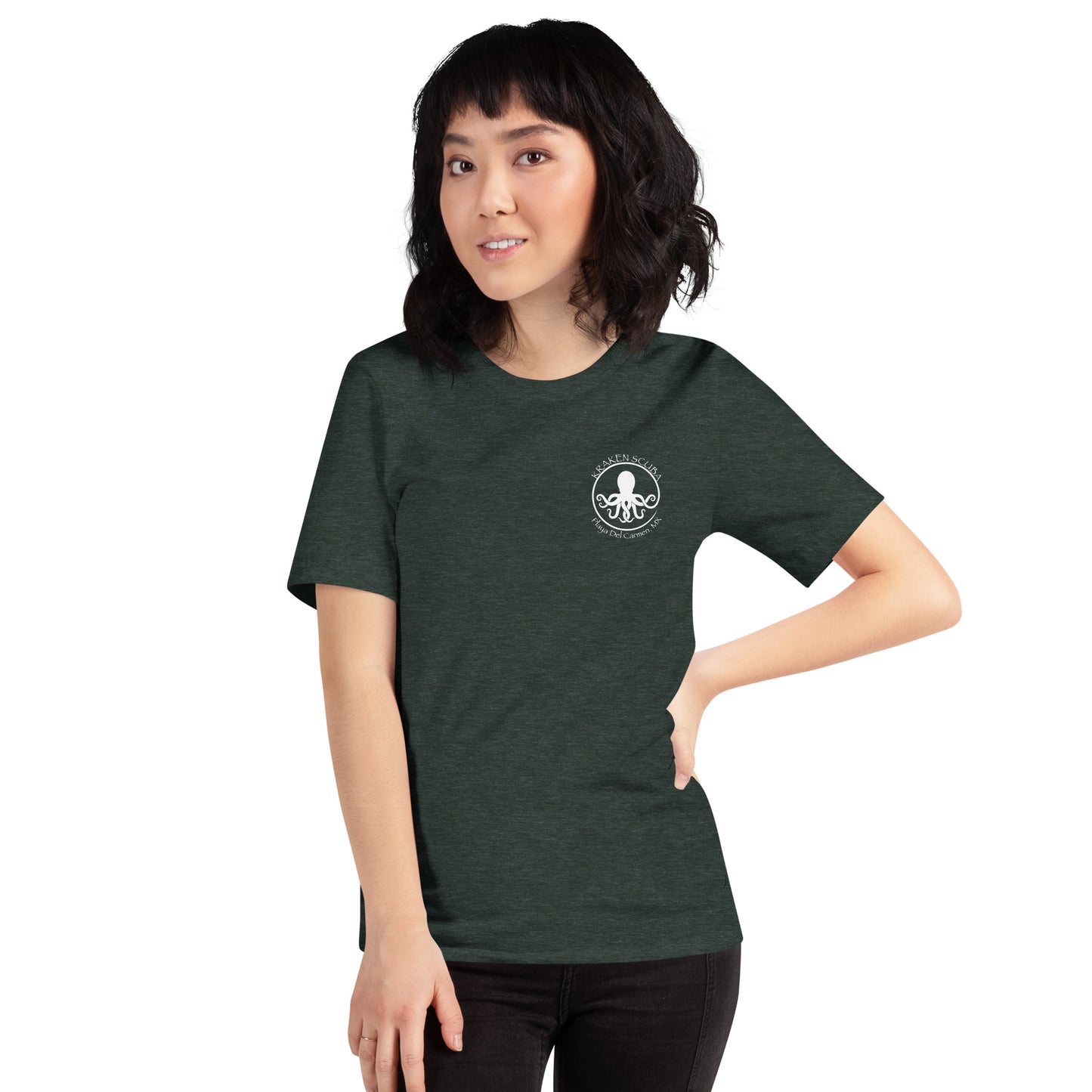 Women's "Never Give Up" t-shirt